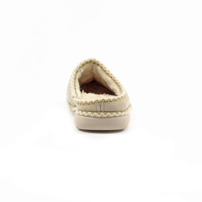 Apollonia Beige Mule Slipper