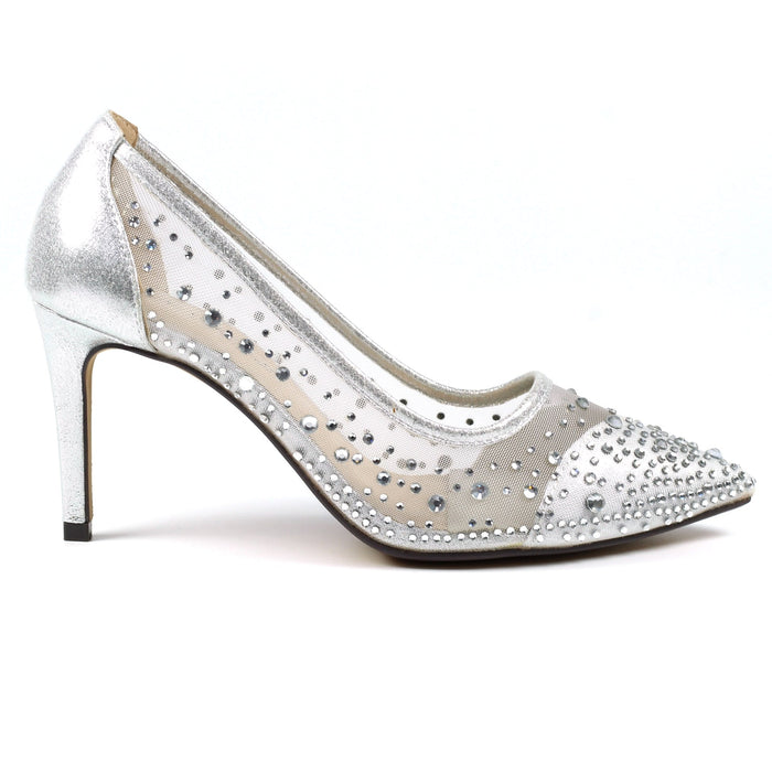 Argo Silver Mesh Court