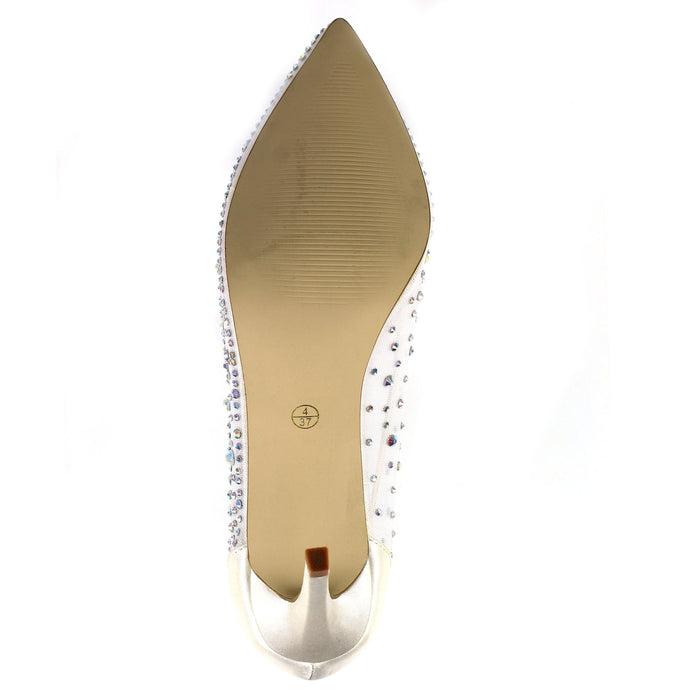 Argo White Mesh Court