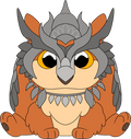 Armored Owlbear Plush (9in)
