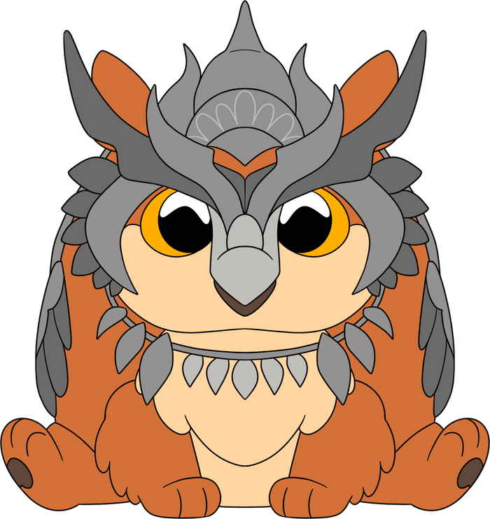 Armored Owlbear Plush (9in)