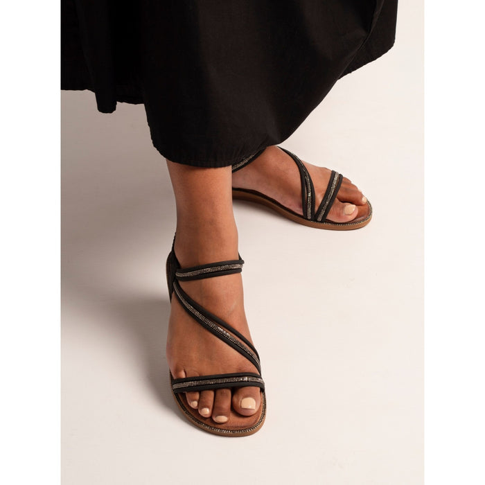 Aruba Black Sandal