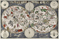 Astrology Planisphere Wall Mural-Wall Mural-Eazywallz