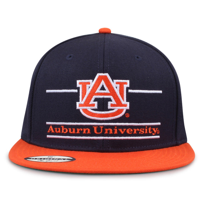 Auburn Flat Brim Snapbacks