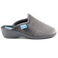 Audrey Grey Mule Slipper