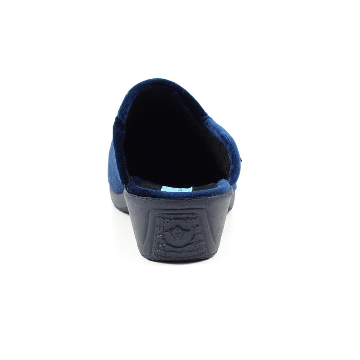 Audrey Navy Mule Slipper