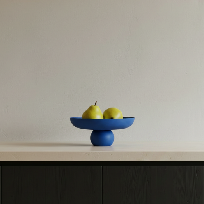 Baburu Bowl Big – Marrakech Blue with Pears in Bowl