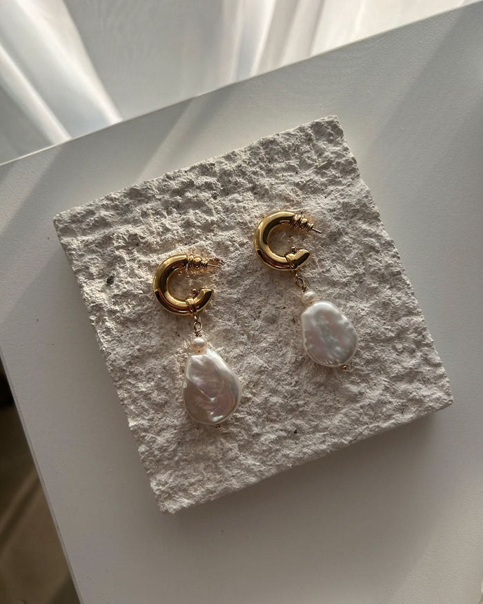 baroque pearl earrings aesthetics