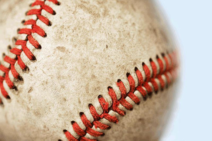 Baseball stitch Wall Mural-Wall Mural-Eazywallz