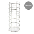 Bath Bliss Chrome Tissue Roll Holder - 5.75"Rd X 14.50"