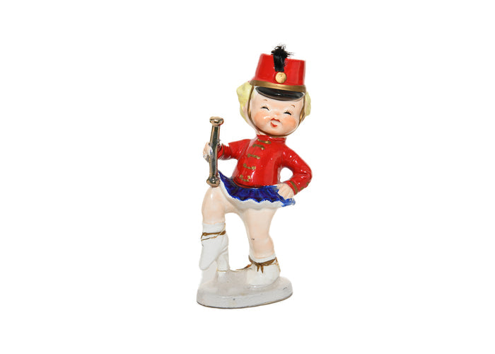 Baton Girl Cheerleader Figurine