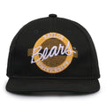 Baylor Bears Retro Circle Snapback - Green, front view