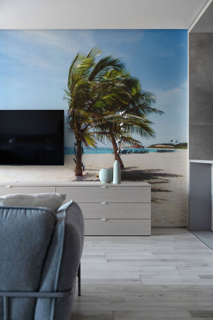 Beach Tropics Wall Mural