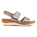 Beatrice Pewter Sandal