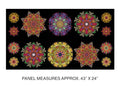 Benartex Heartscapes: Heartscapes Panel Red/Multi