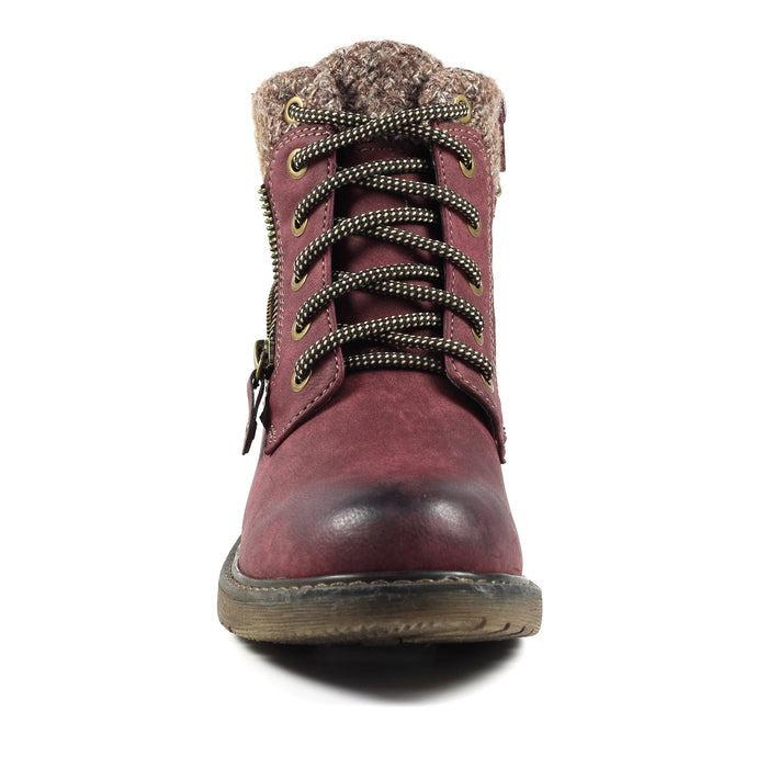 Benson III Burgundy Waterproof Boot