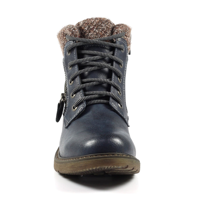 Benson III Navy Waterproof Boot