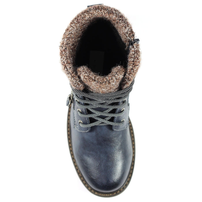 Benson III Navy Waterproof Boot