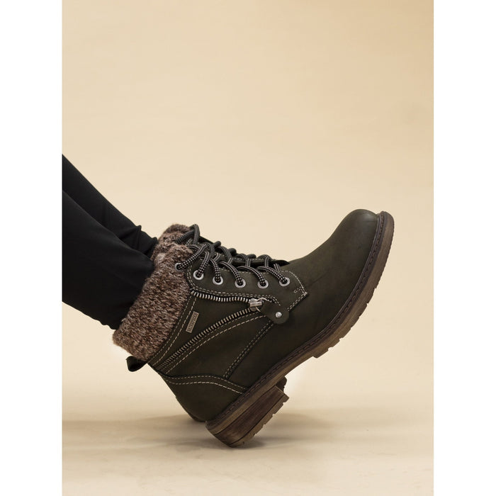 Benson III Olive Waterproof Boot