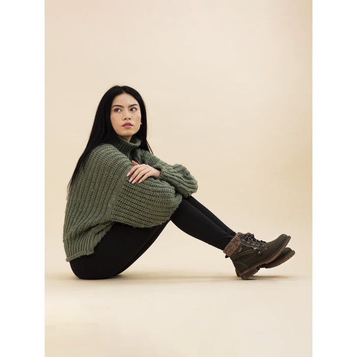 Benson III Olive Waterproof Boot