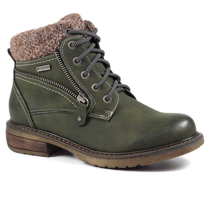 Benson III Olive Waterproof Boot