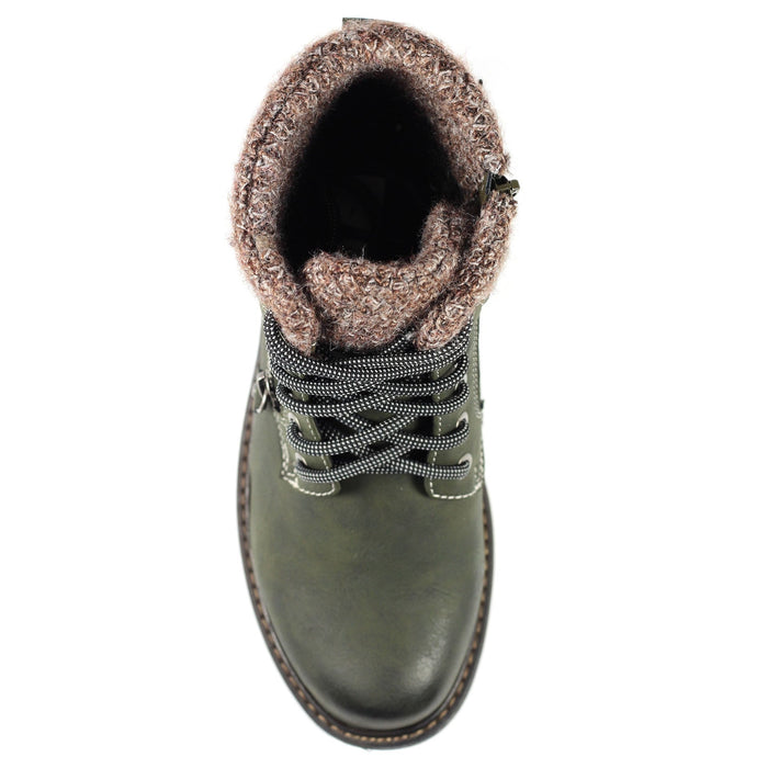 Benson III Olive Waterproof Boot