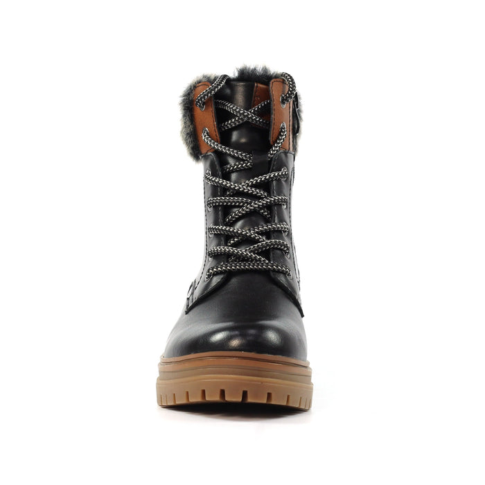 Bernice Black Waterproof Boot