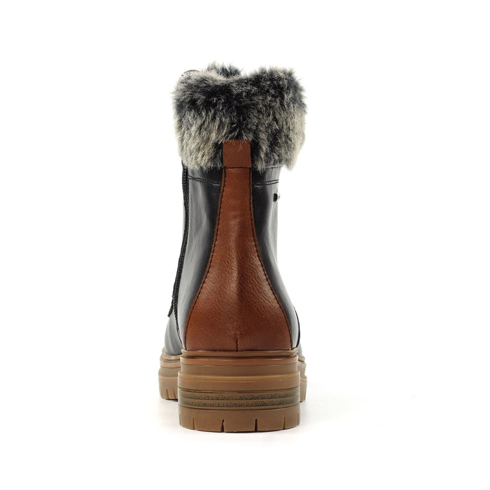 Bernice Black Waterproof Boot