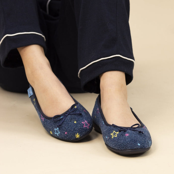 Berry Blue Pump Slipper