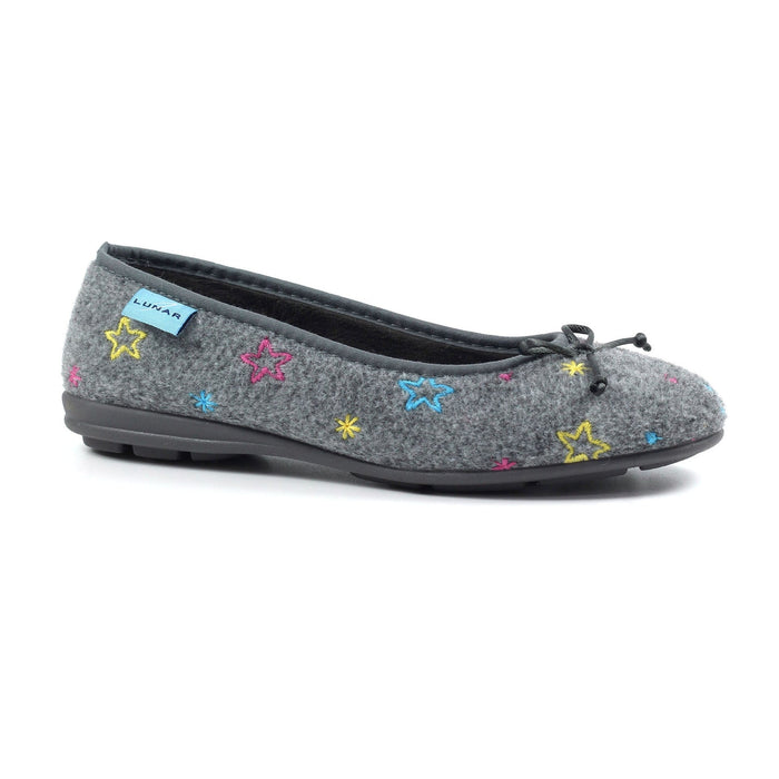 Berry Grey Pump Slipper