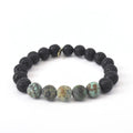 BEST SELLER Lava + Turquoise Bracelet
