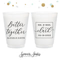 Better Together - 12oz or 16oz Frosted Unbreakable Plastic Cup #186