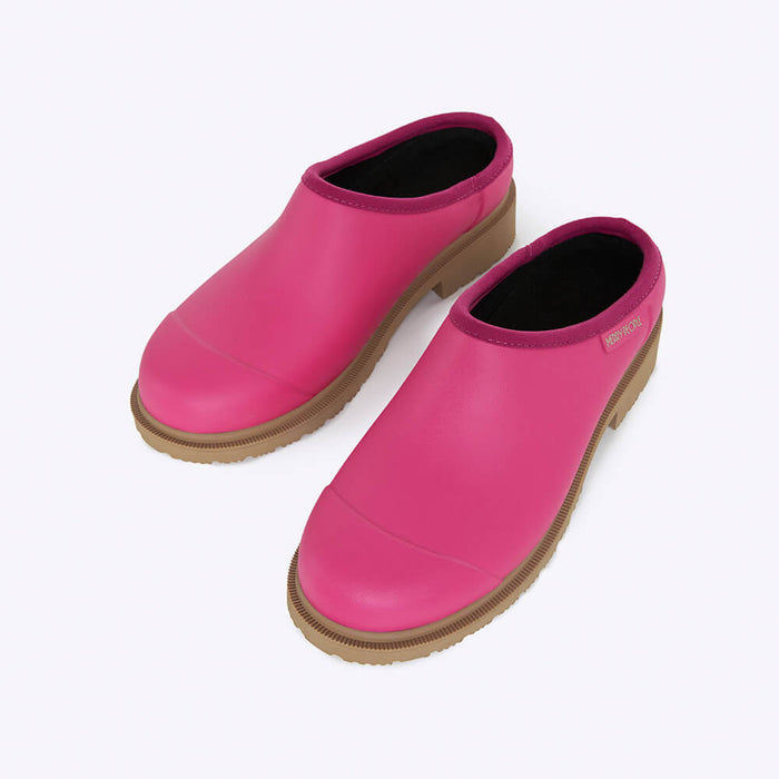 Billie Clog // Fuchsia Pink [Retired]