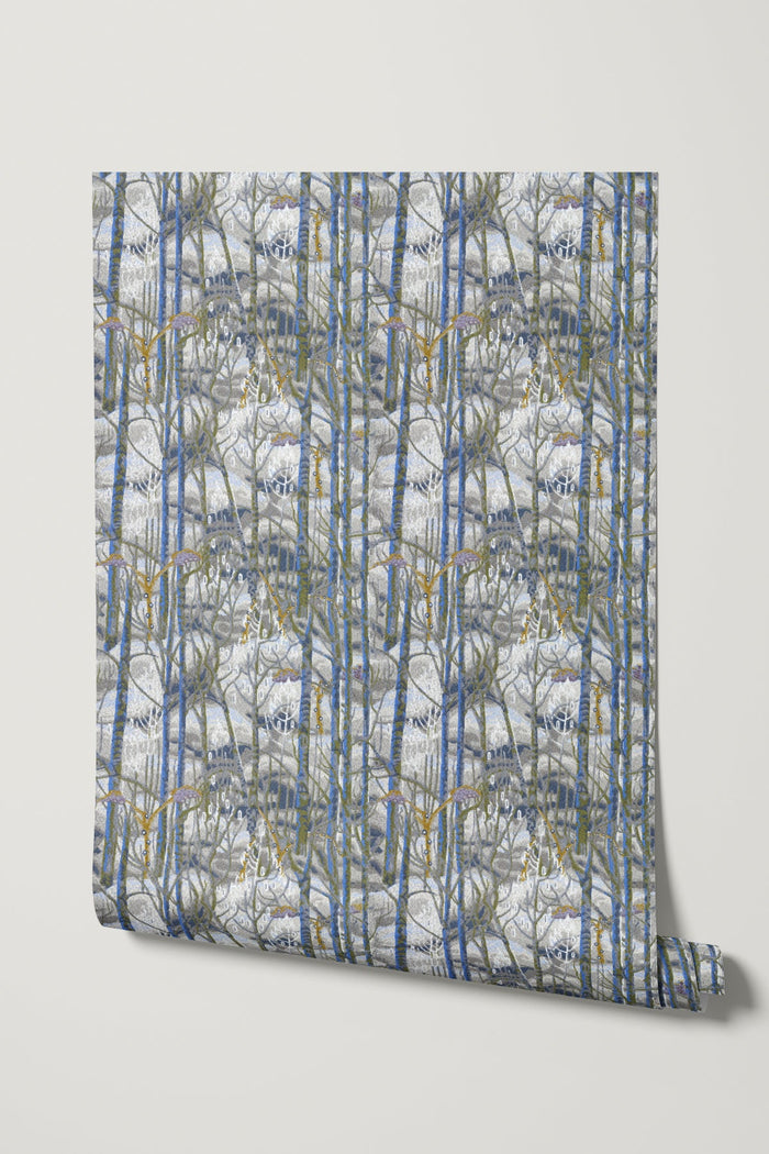 Birch Forest / Blue