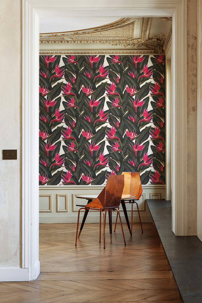 Birds of Paradise / Fuchsia