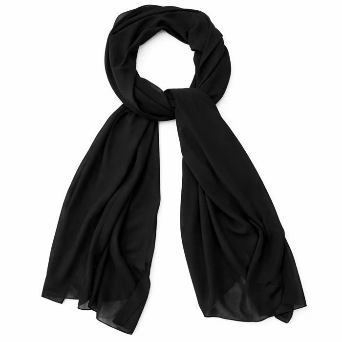 Black Chiffon, Cap & Posh Pink Nail Bundle - Divinity Collection