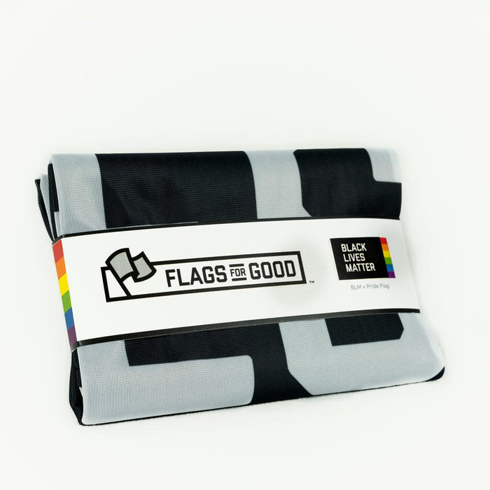 Black Lives Matter Pride Flag