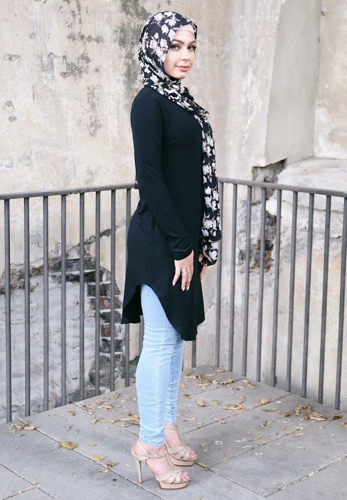 Black Loop Top - Divinity Collection
