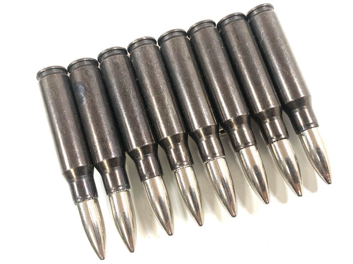 Black Shell Nickle Tips Real Bullet Belt Buckle