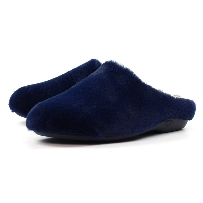 Blair Navy Mule Slipper