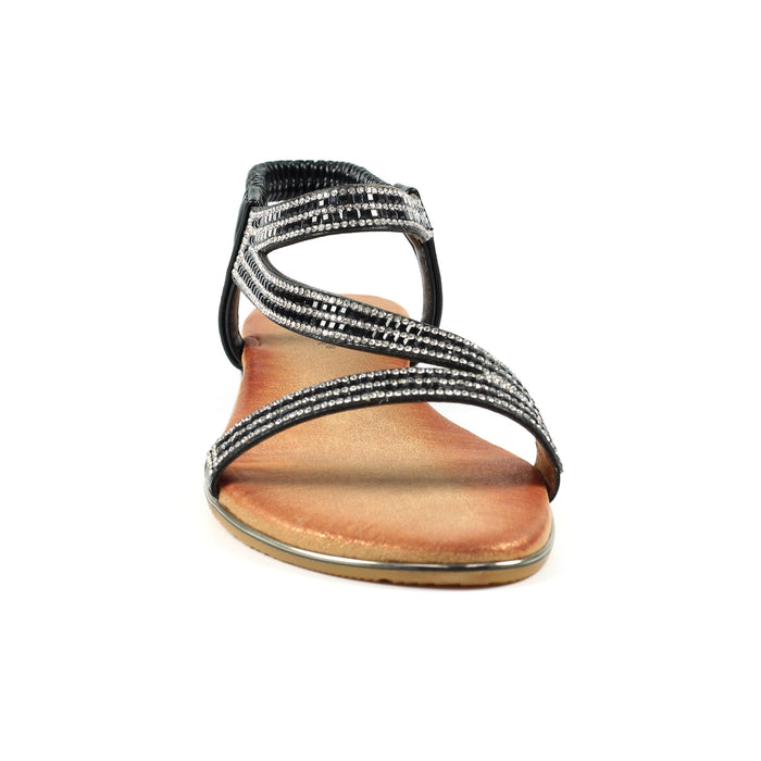 Blaise II Black Sandal