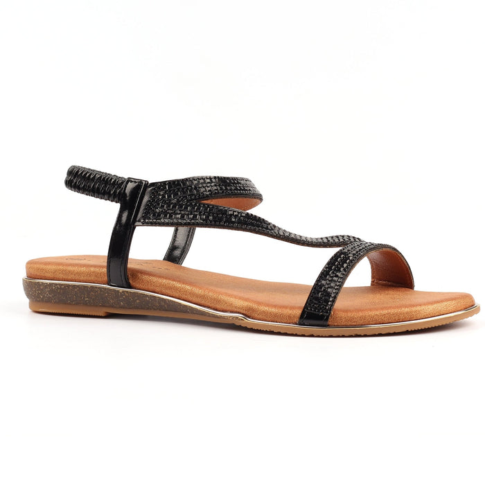 Blaise II Black/Black Sandal