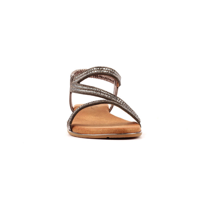 Blaise II Pewter Sandal