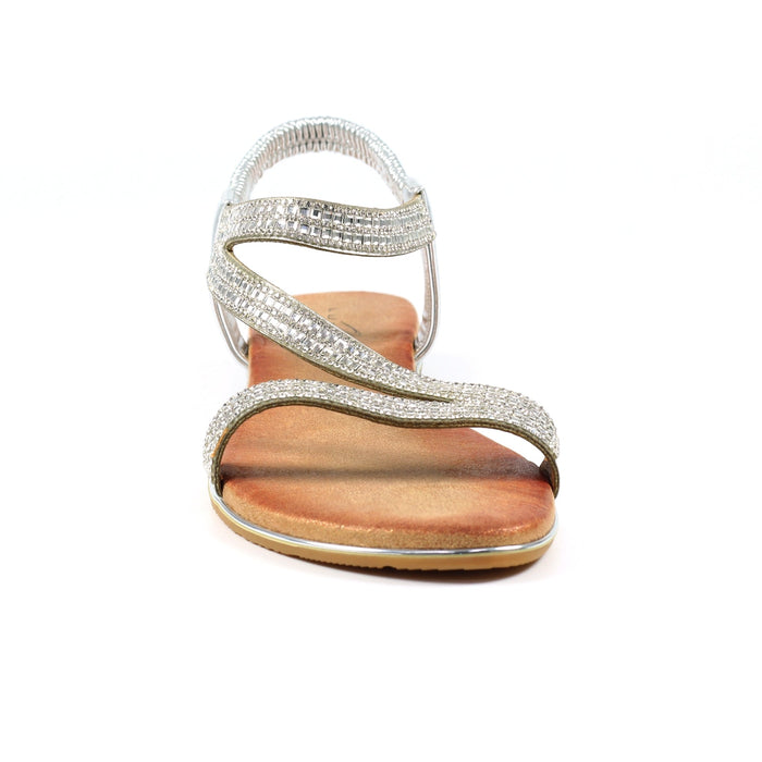 Blaise II Silver Sandal