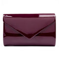 Blaze Burgundy Patent Handbag