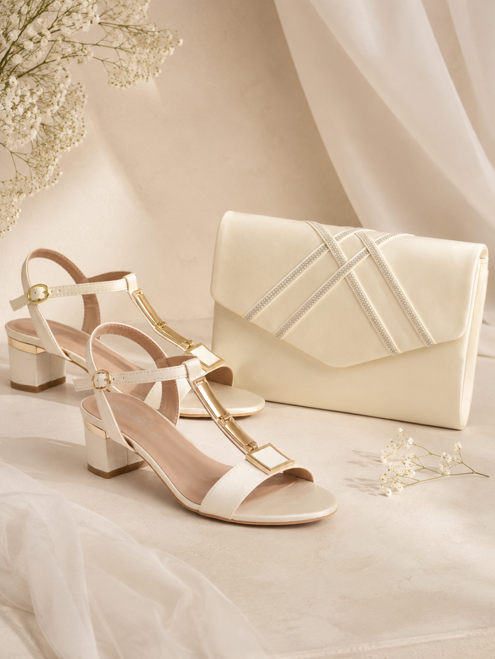 Blaze Ivory Bridal Sandal