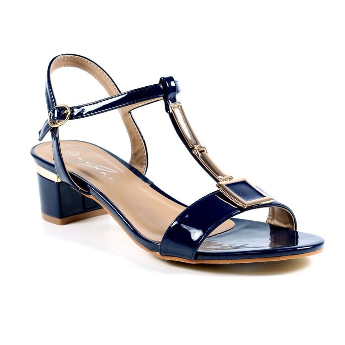 Blaze Navy Patent Sandal