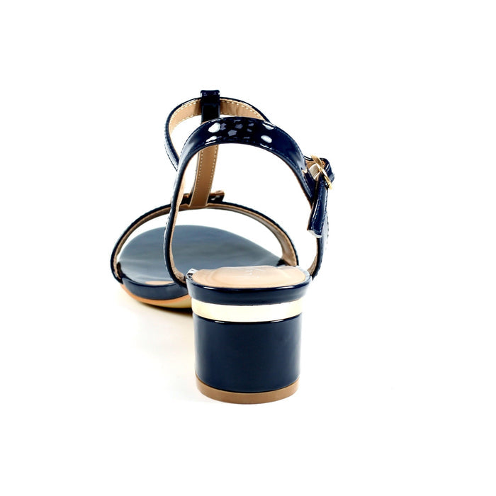 Blaze Navy Patent Sandal