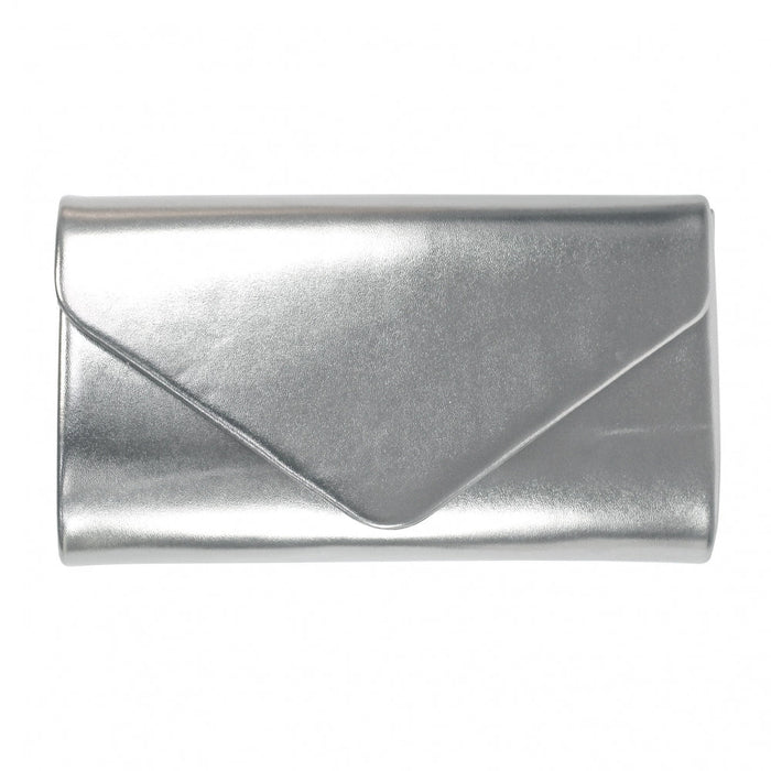 Blaze Silver Patent Handbag