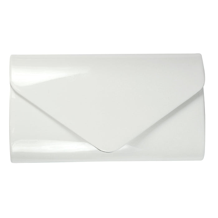 Blaze White Patent Handbag